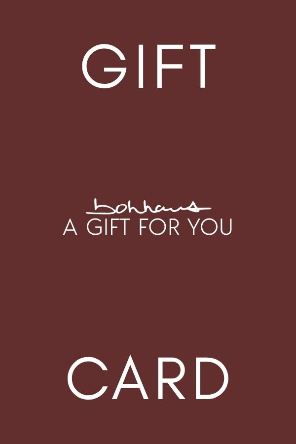 .021 The Bohhaus Gift Card