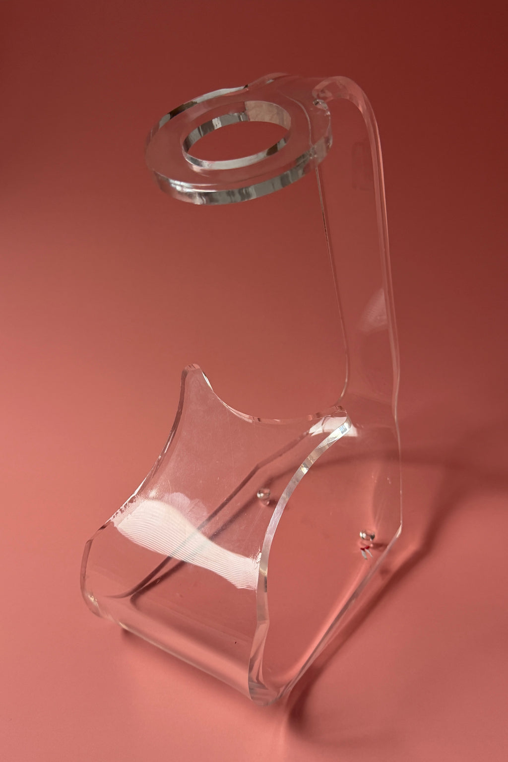 .013 Vintage Acrylic Bottle Holder