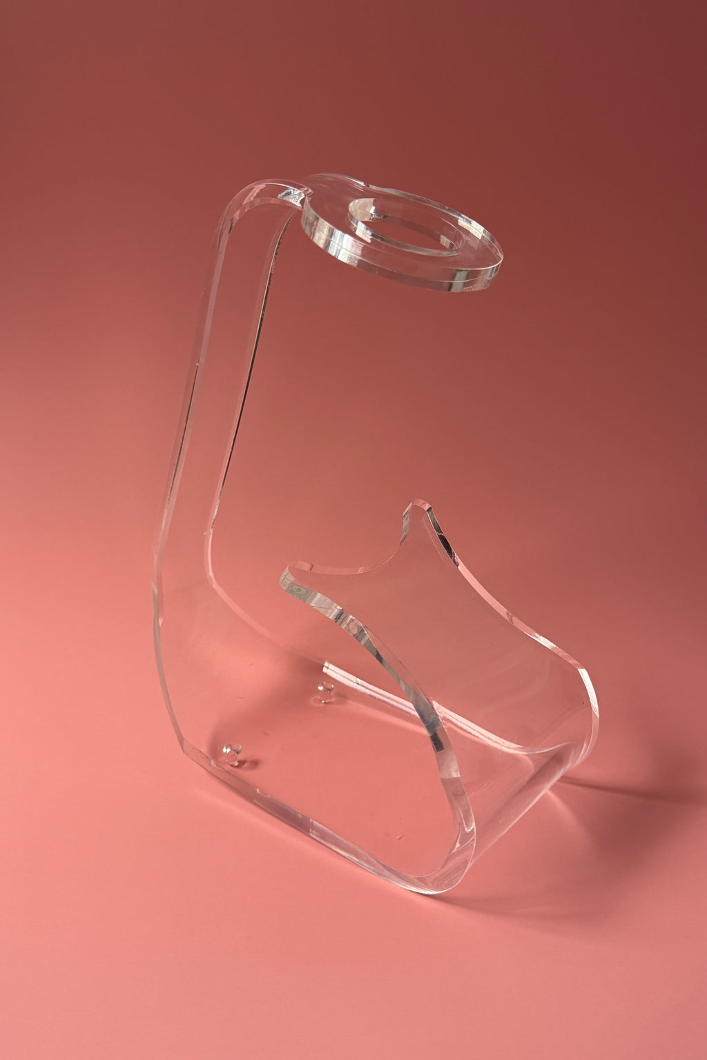 .013 Vintage Acrylic Bottle Holder