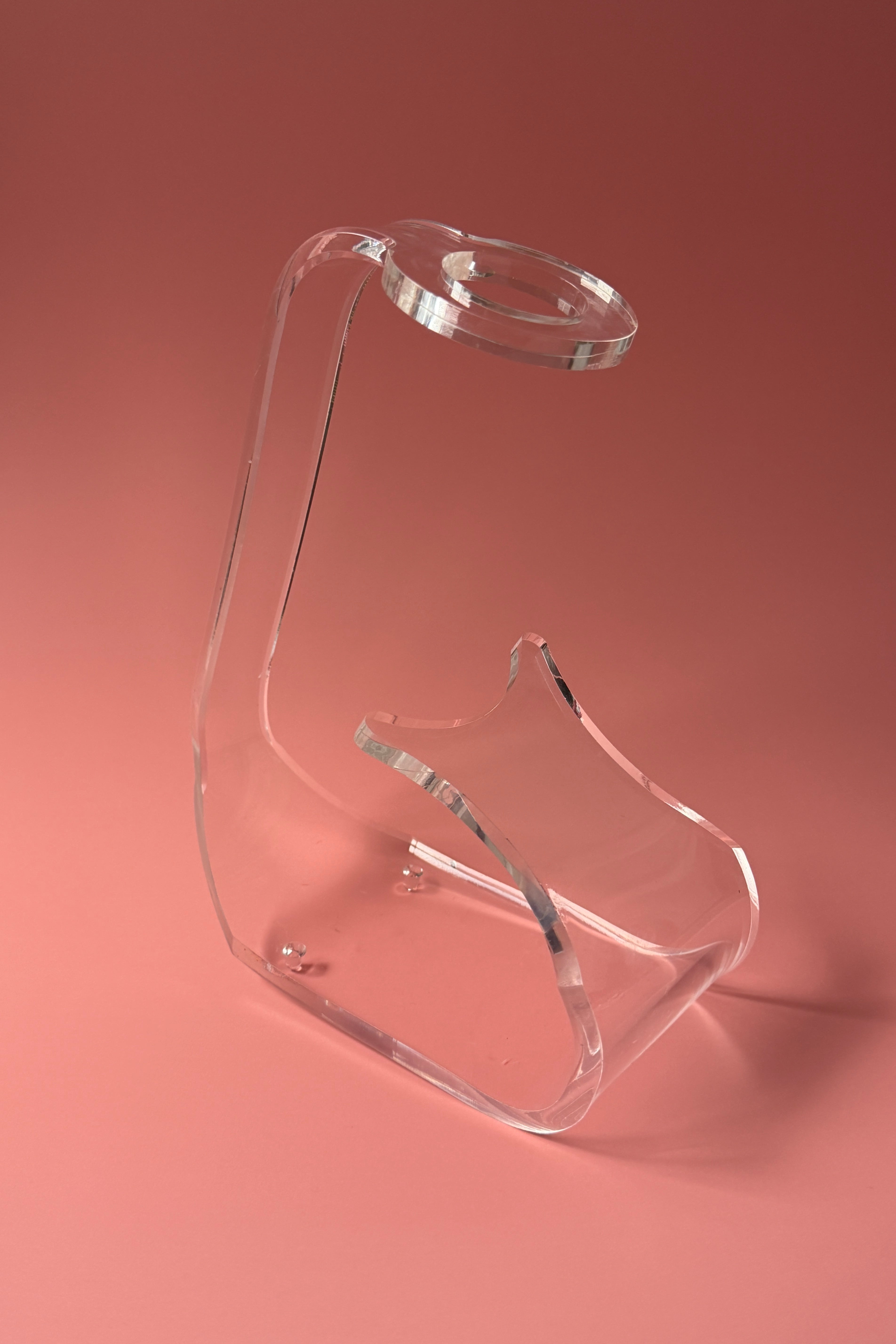 .013 Vintage Acrylic Bottle Holder