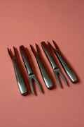 .005 Vintage Appetizer Forks Set (5)