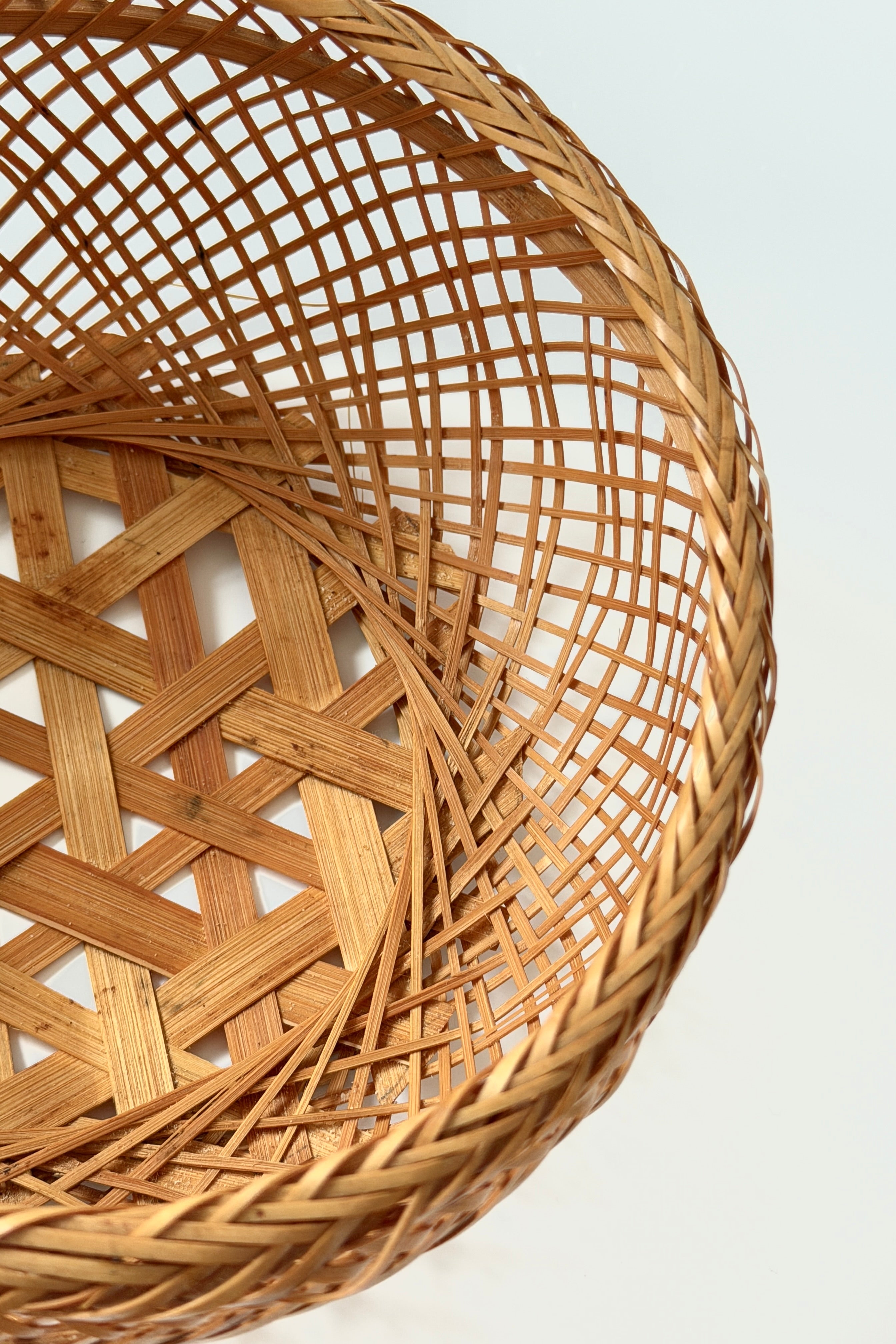 .010 Antique Japan Wicker Basket