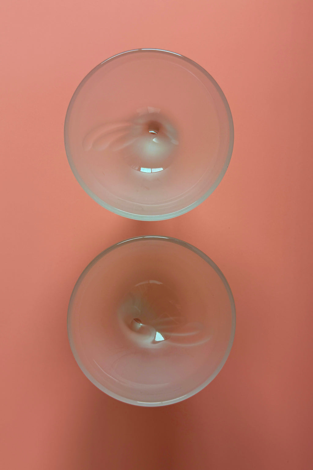 .009 Vintage Bormioli Rocco Jerba Dessert Bowl Set